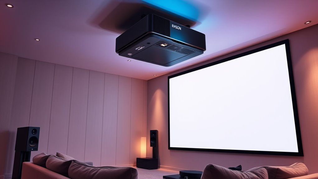 choose bright colorful projector