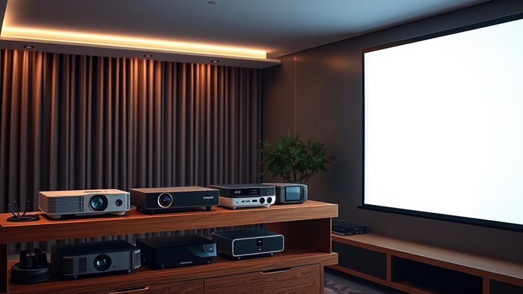 choose bright flexible projectors