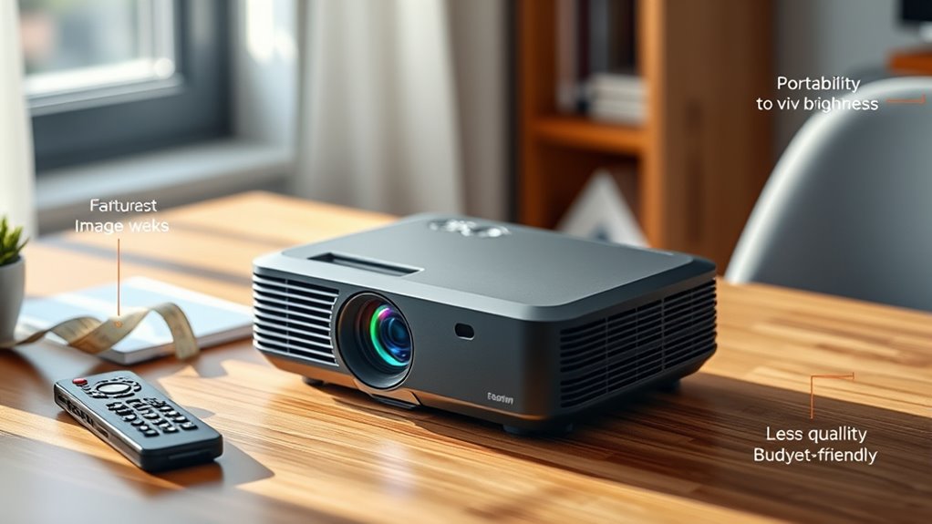 choose bright portable projector