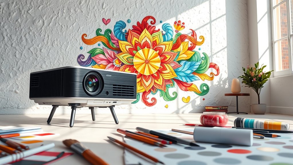 choose bright portable projectors