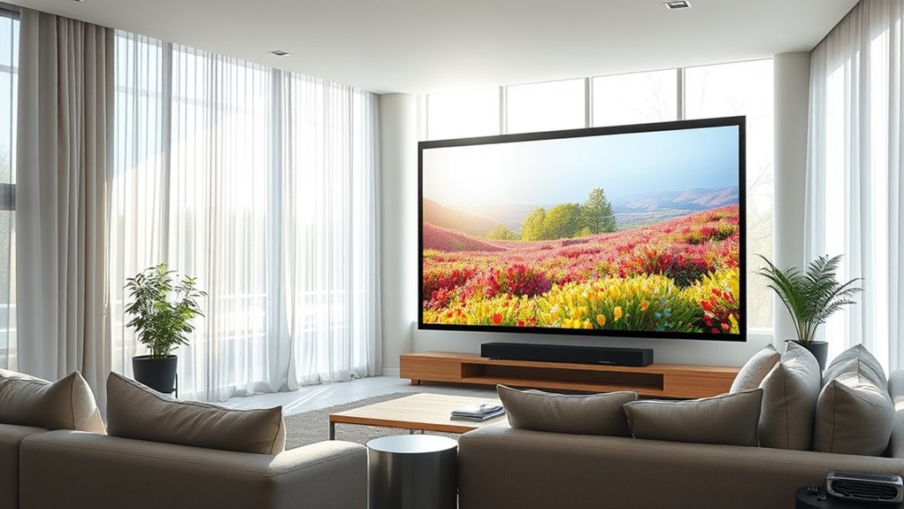 choose bright wide screen