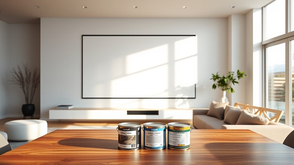 choose clear durable paint