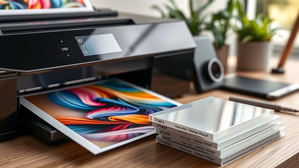 choose compatible fast drying transparency