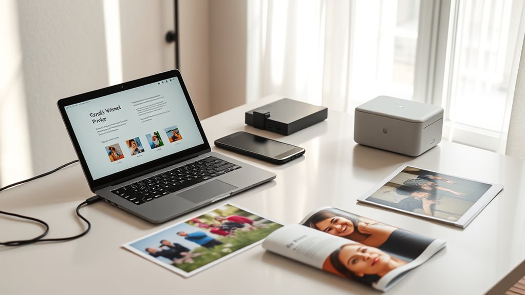 choose compatible portable printer