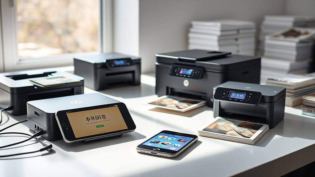 choose compatible portable printers