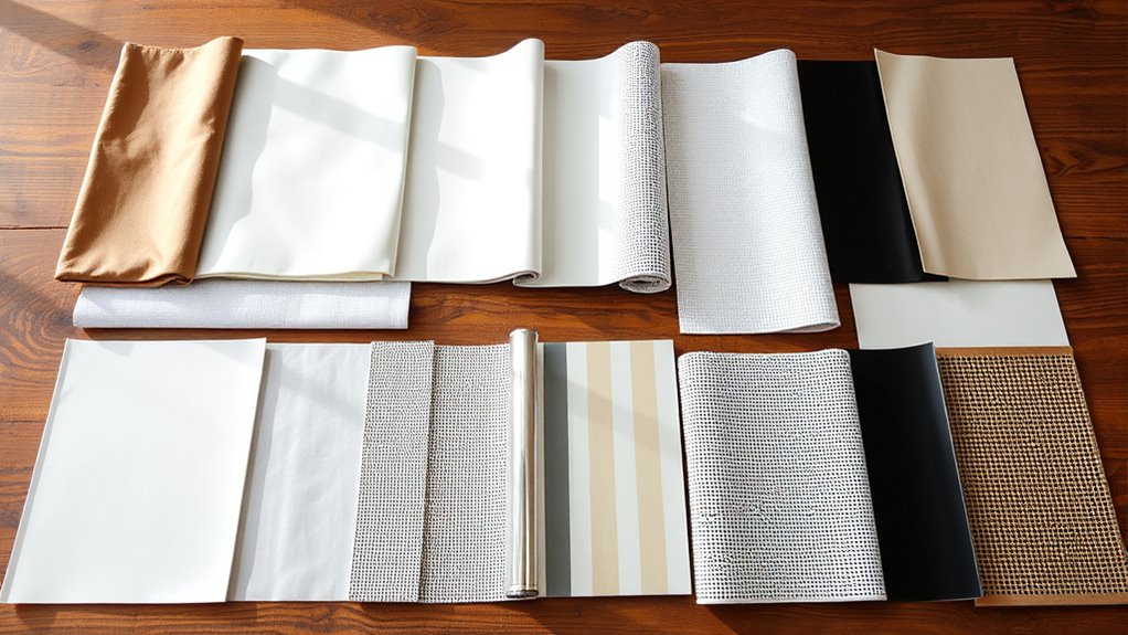 choose fabric for brightness