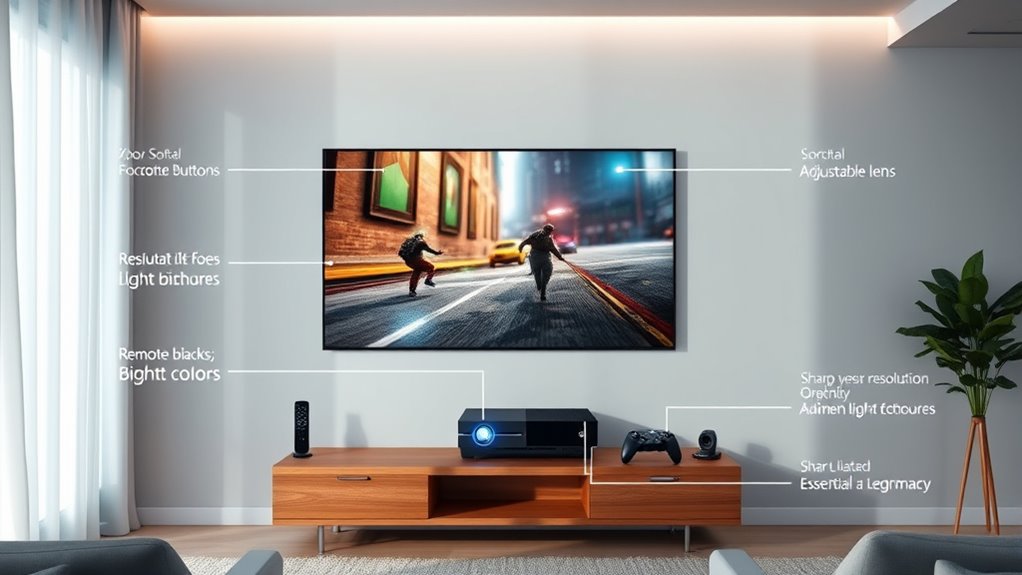 choose high performance gaming projector