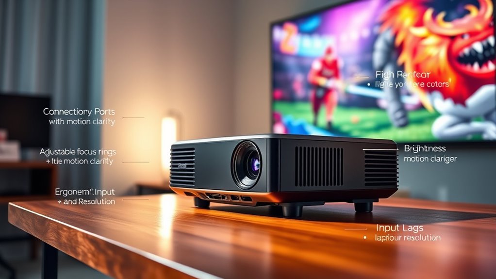 choose high quality gaming projector