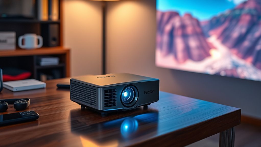 choose high quality portable projectors
