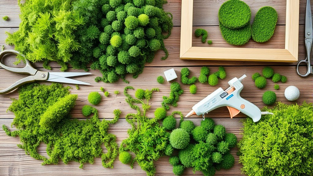 choose high quality preserved moss
