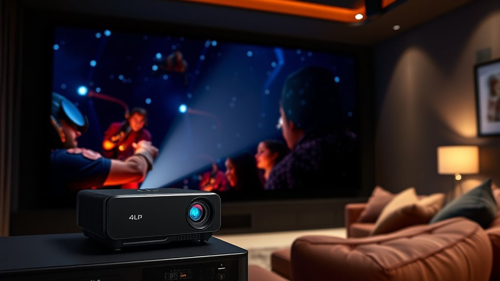 choose high quality projection features