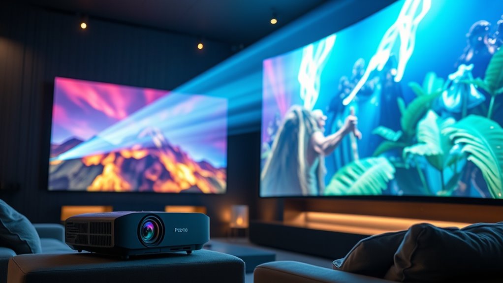 choose high resolution compatible projector