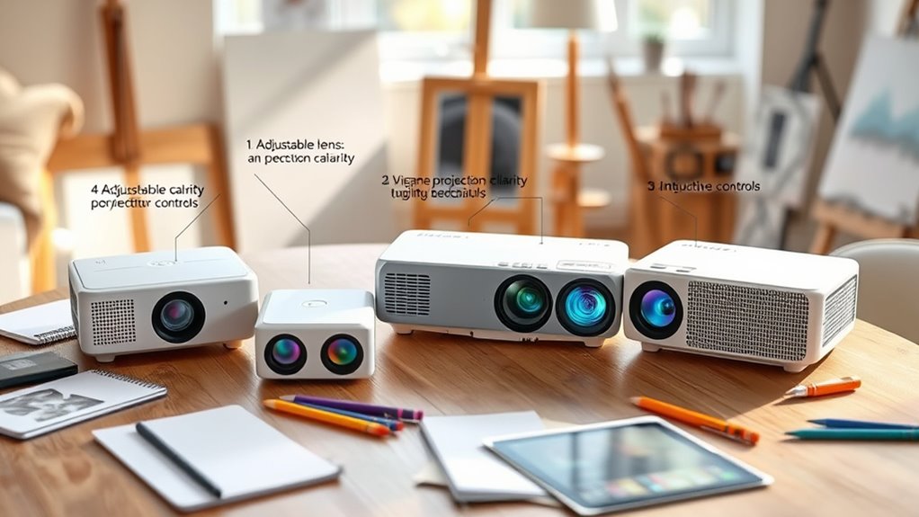 choose high resolution portable projector