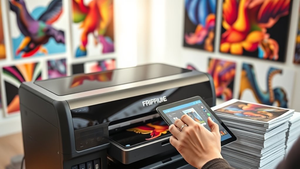 choose high resolution printer features