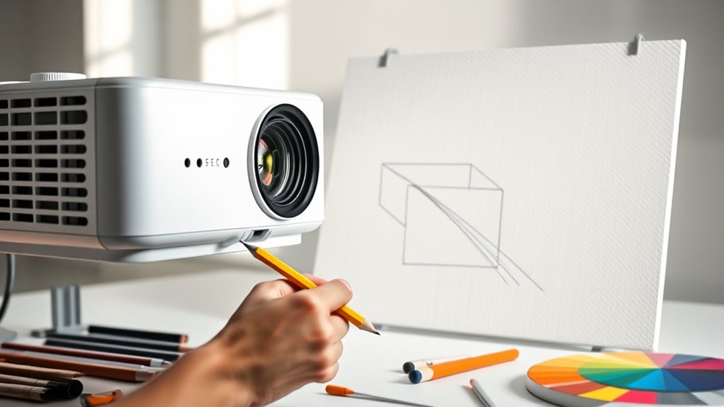 choose high resolution versatile projector