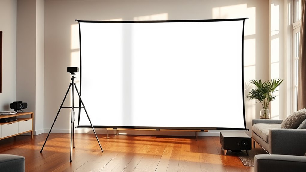 choose portable adjustable screens
