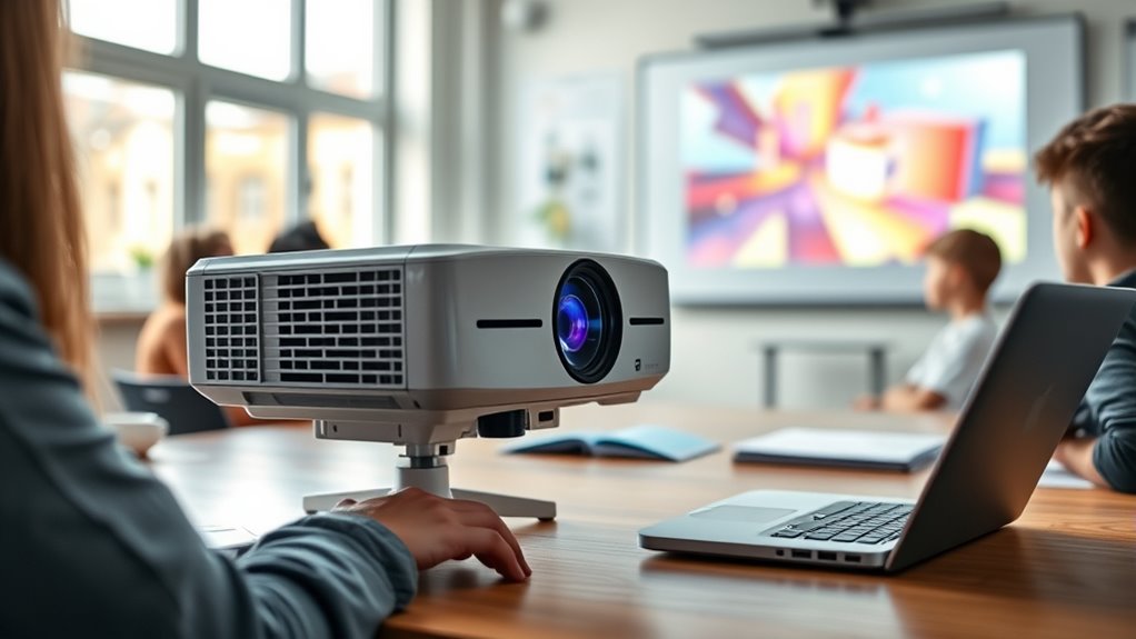 choose portable classroom projectors