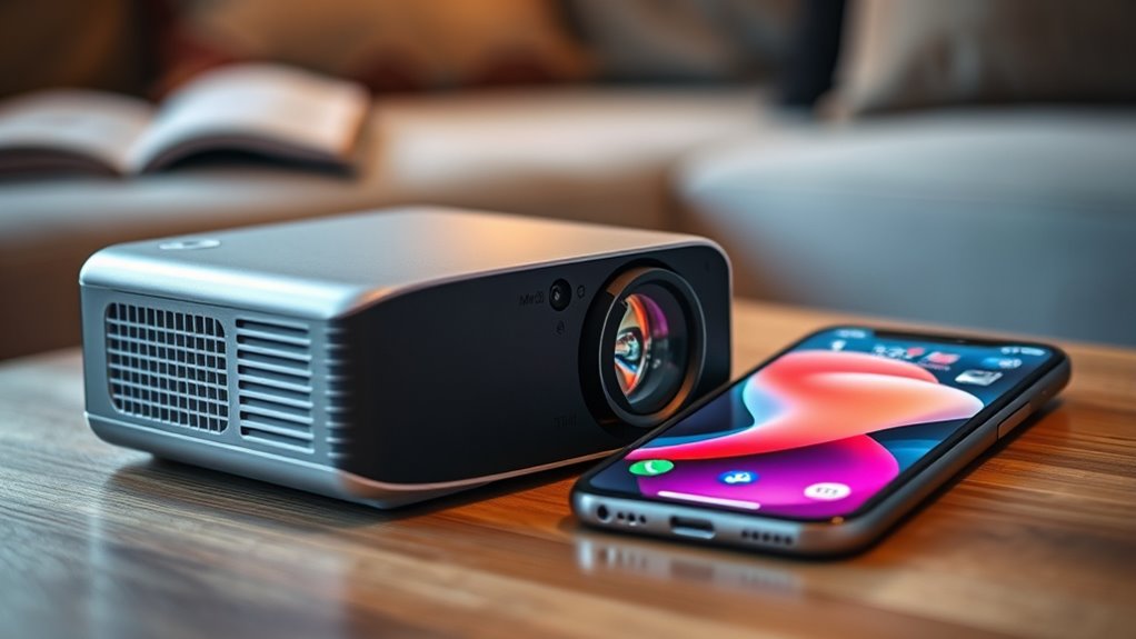 choose portable high quality projector
