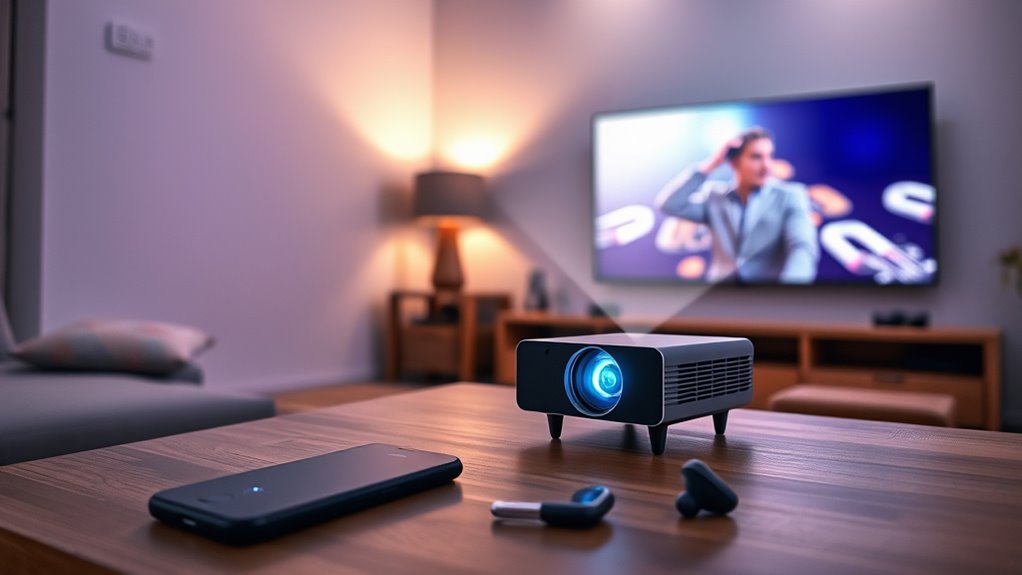 choose portable high quality projector
