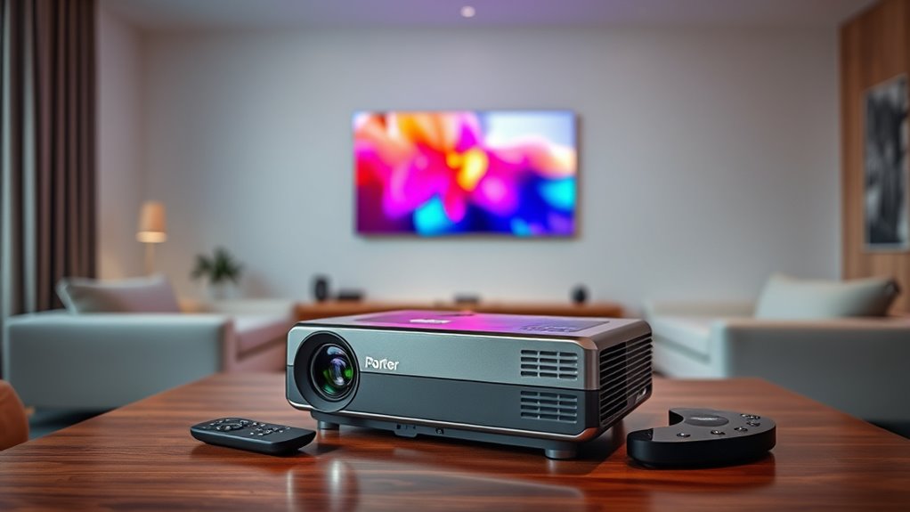 choose portable high quality projector