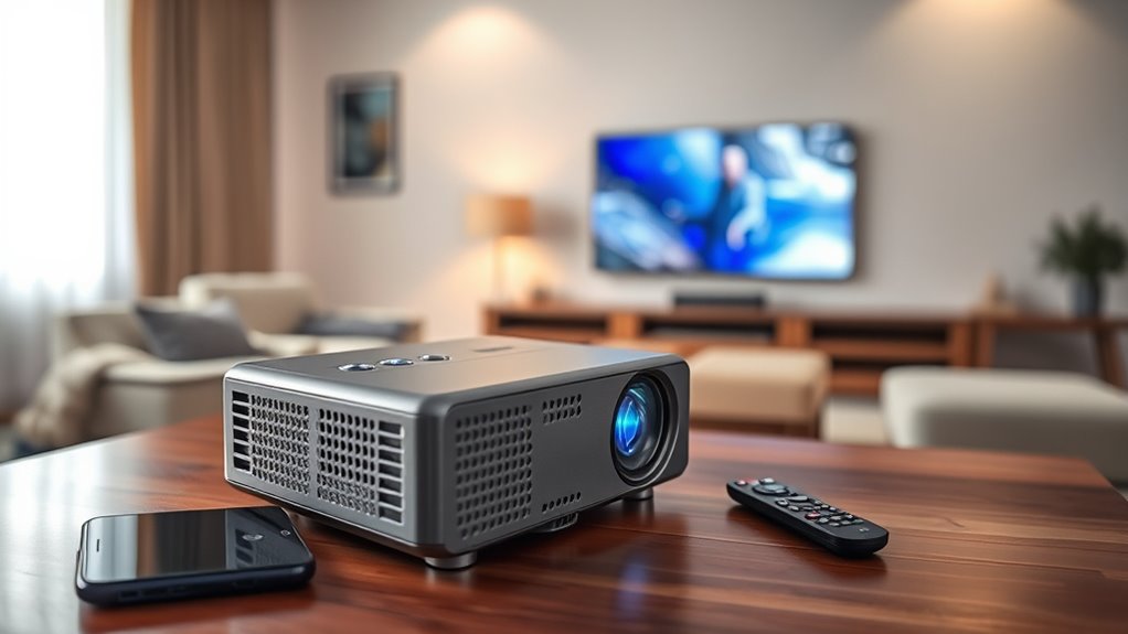 choose portable high quality projector