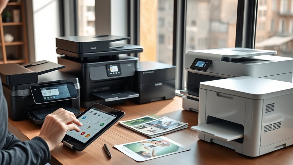 choose printer based on features