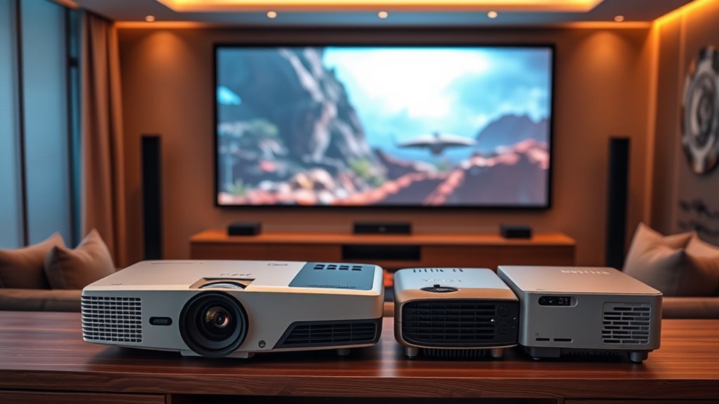 choose projector based on features