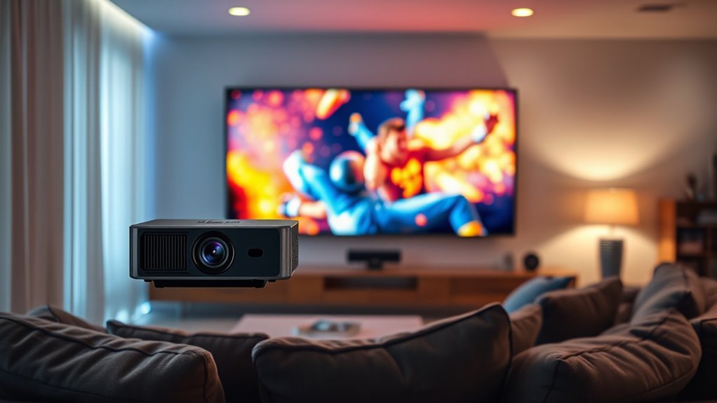 choose projector with high resolution