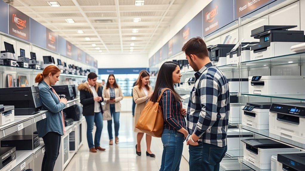 choose retailer for printing
