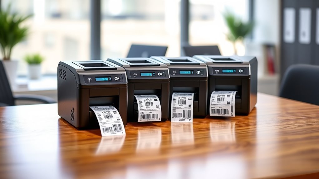 choose suitable printer features