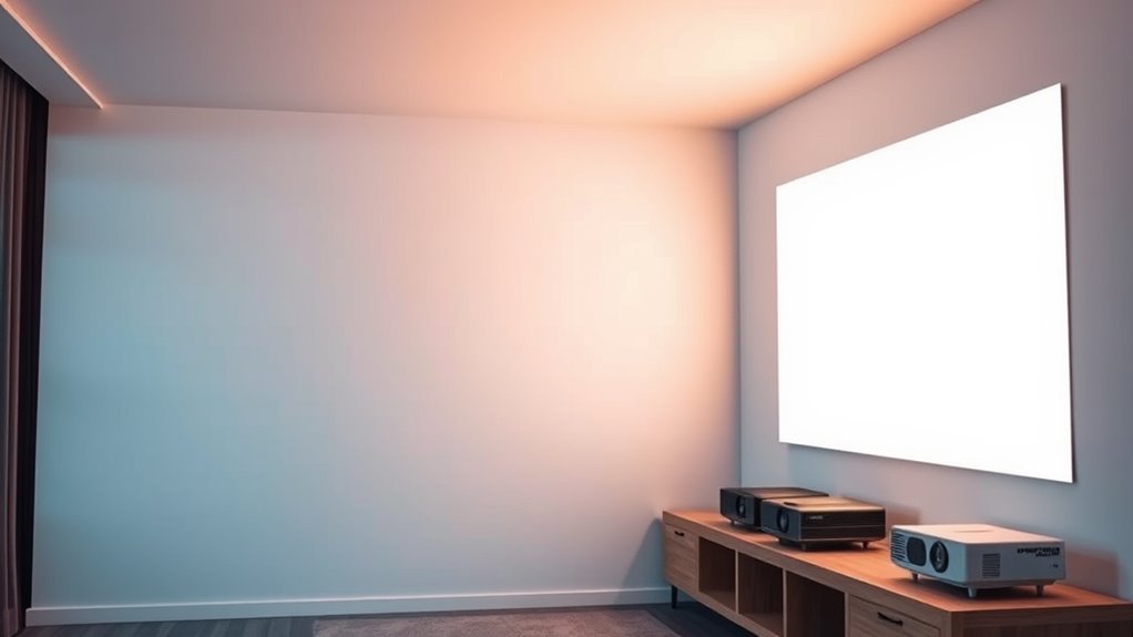 choose suitable projector features