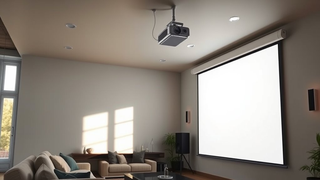 choose suitable quality projector screen