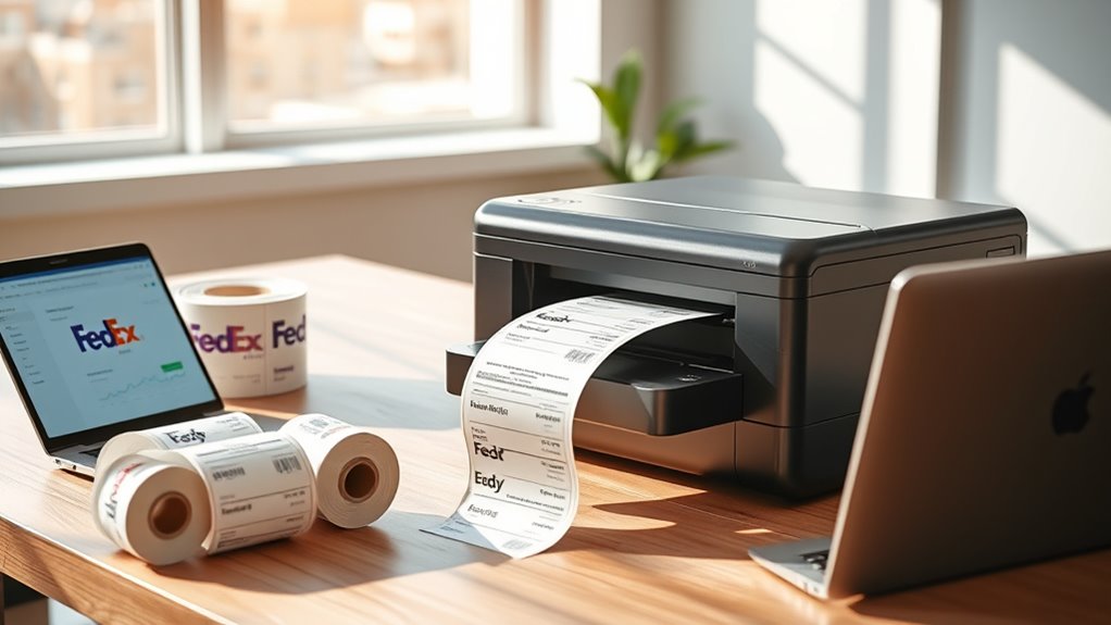 choosing fedex label printer