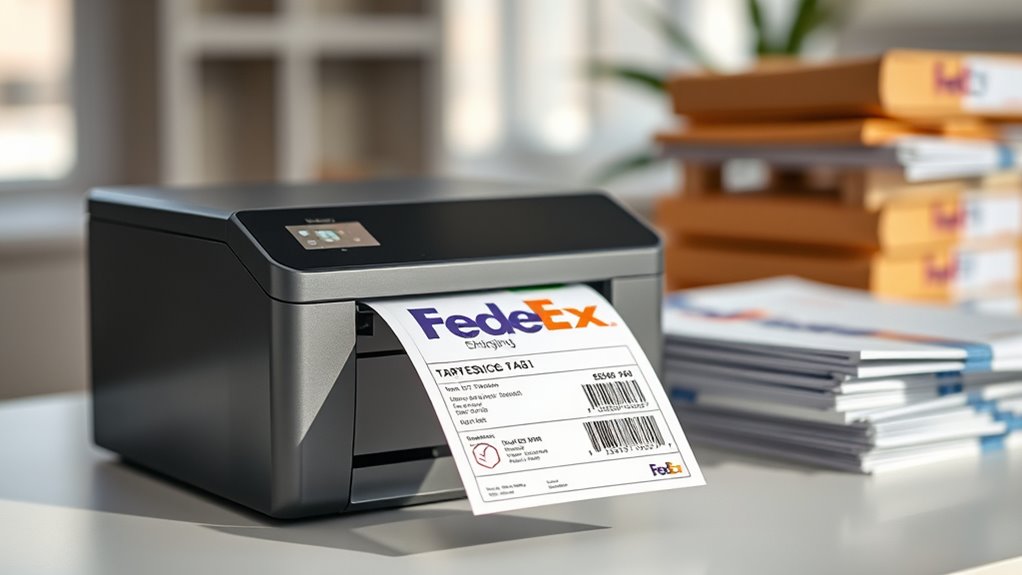 choosing fedex label printer