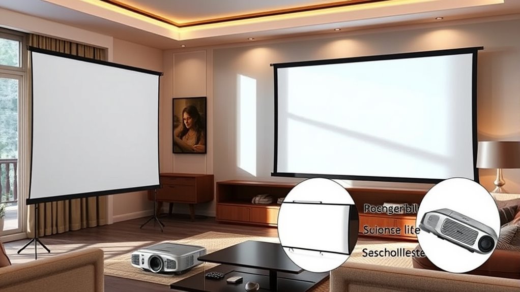 choosing portable durable screens