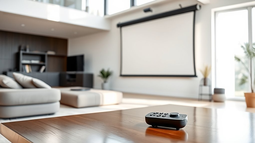 choosing suitable projector screen