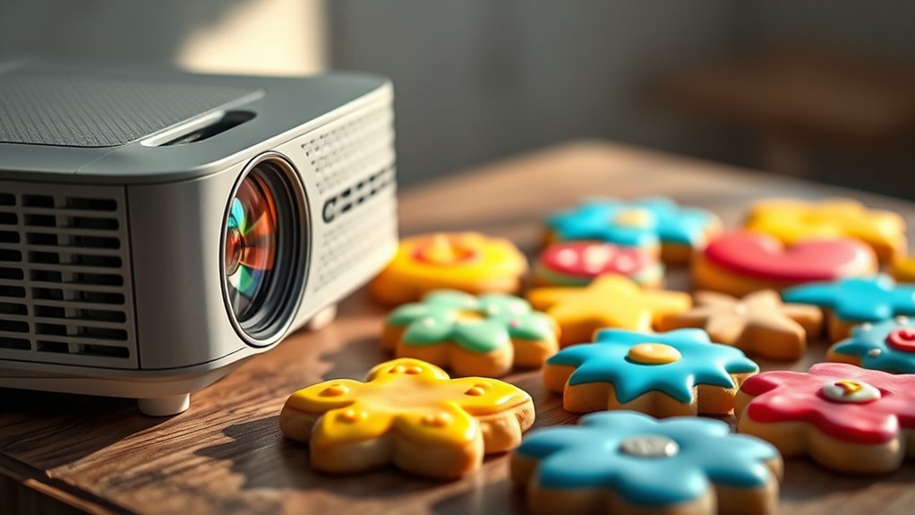 clear adjustable portable projection