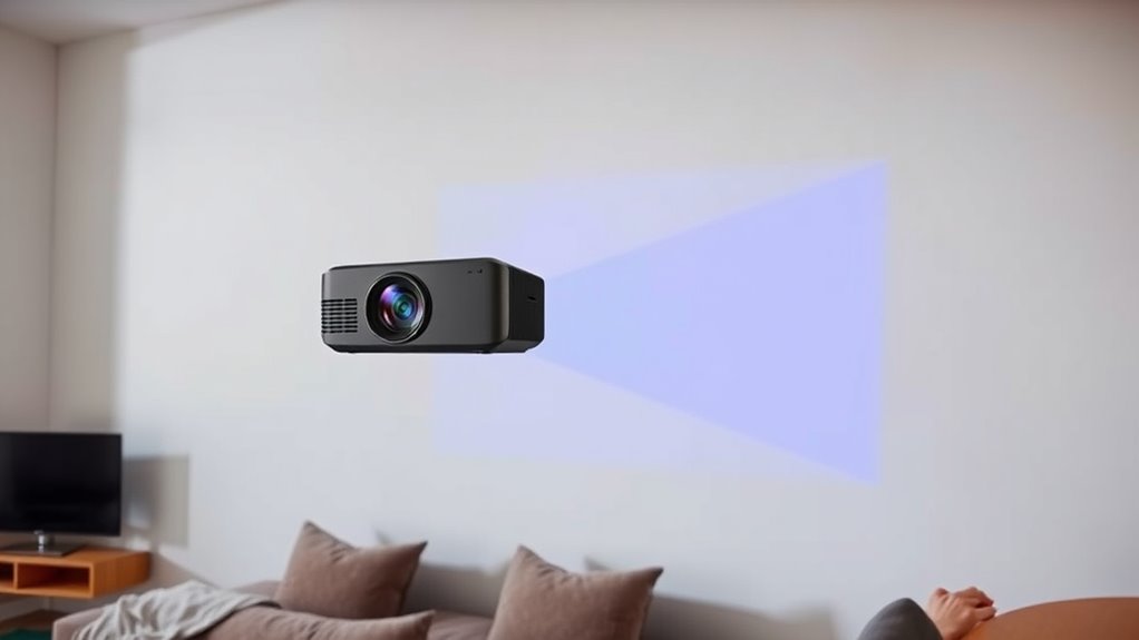 close wall projector considerations