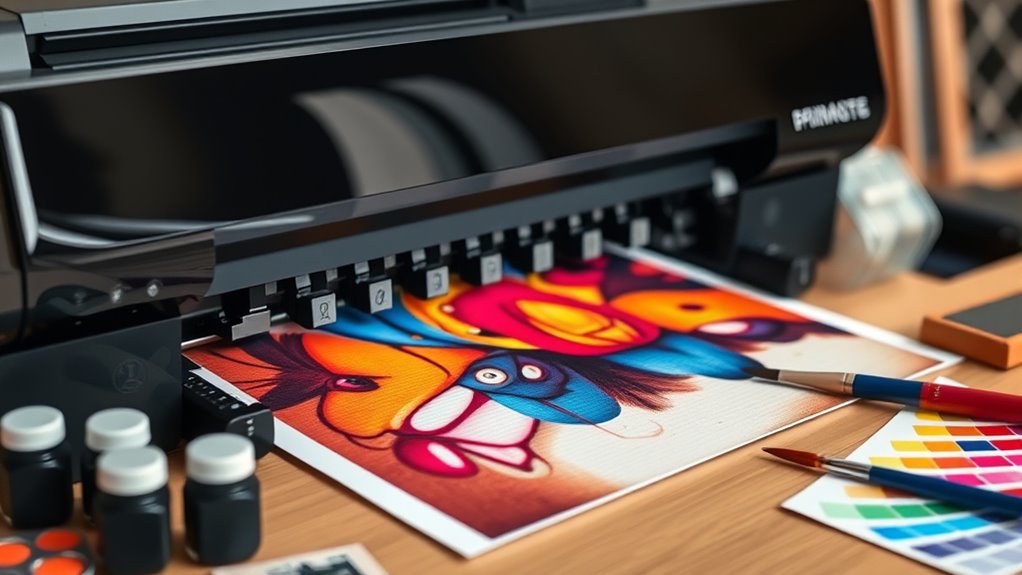 color accuracy and media support
