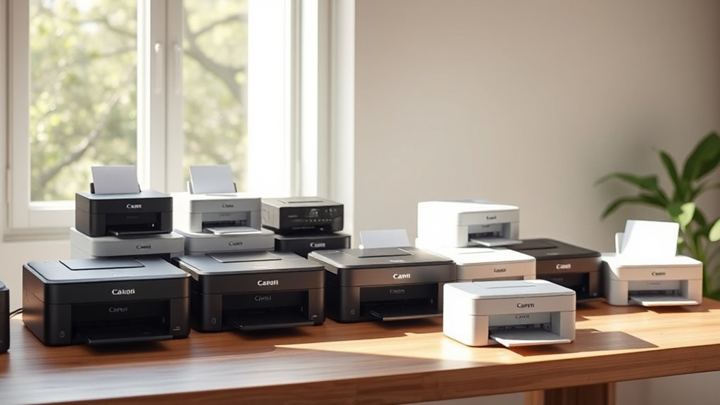 compact canon printer list