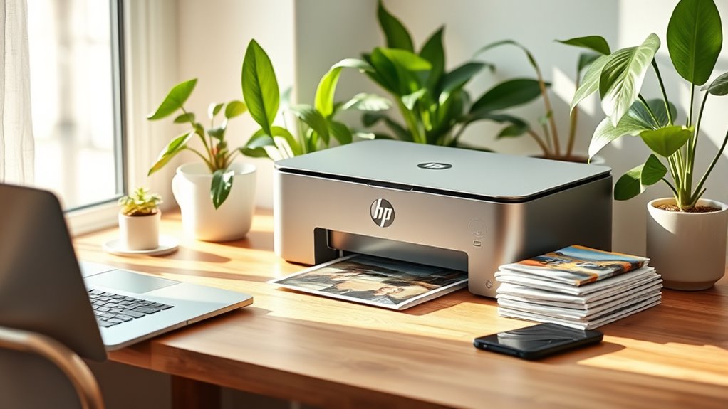 compact efficient connected printing