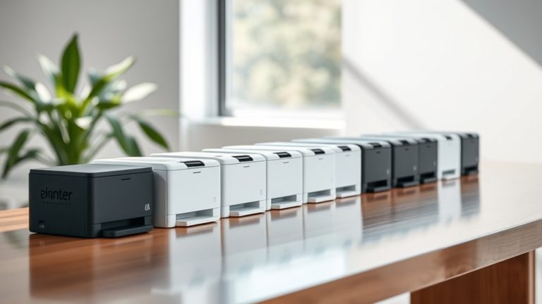 compact efficient space saving printers