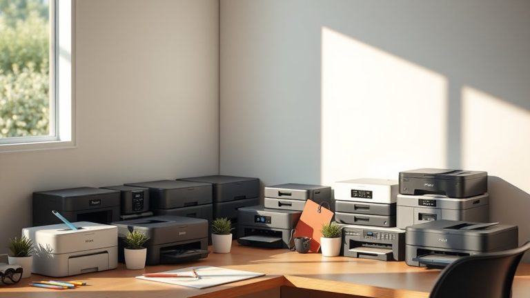 compact powerful small space printers