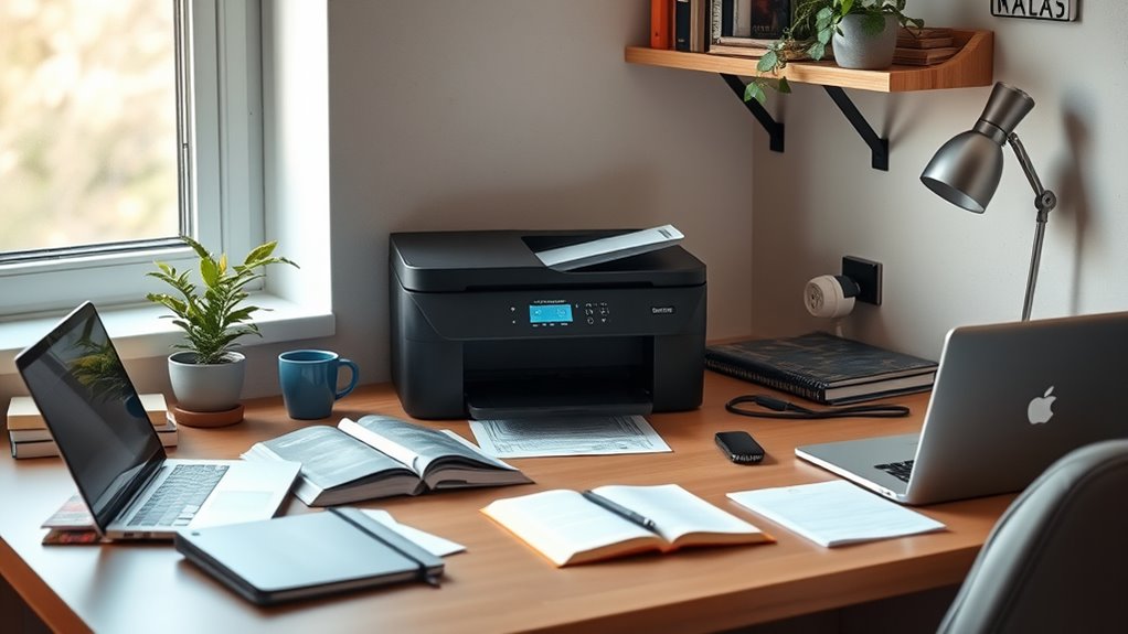 compact wireless multifunction printer