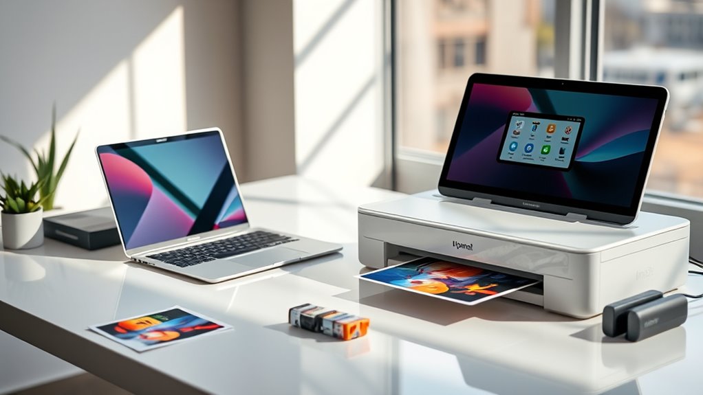 compatible wireless multi function printer