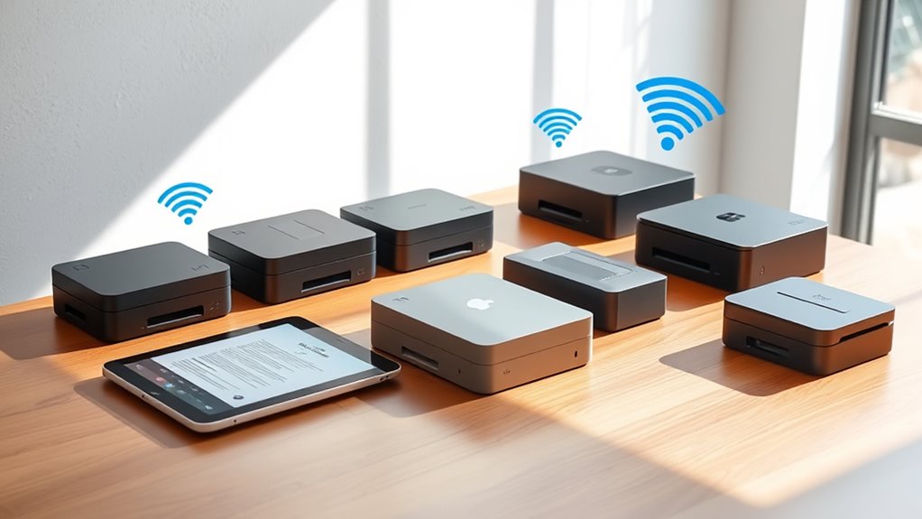 compatible wireless printer features