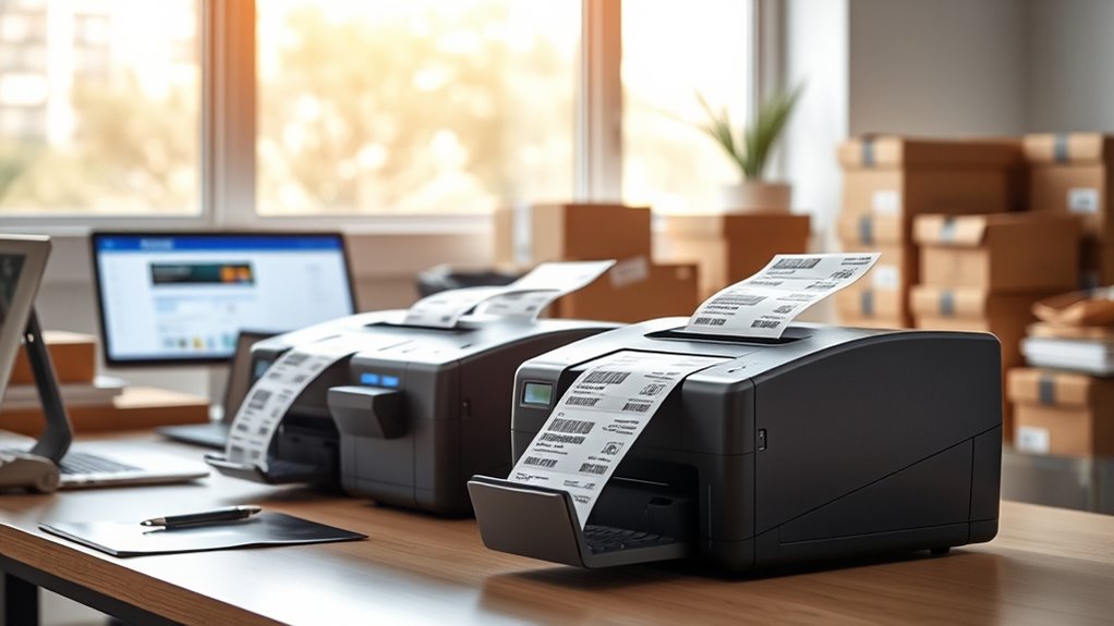 compatible wireless shipping printer