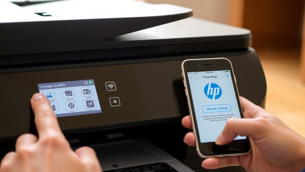 connect hp printer to wi fi