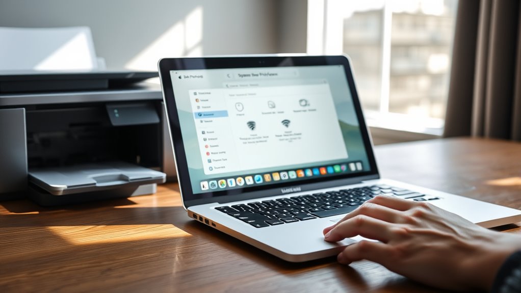 connect mac to wireless printer