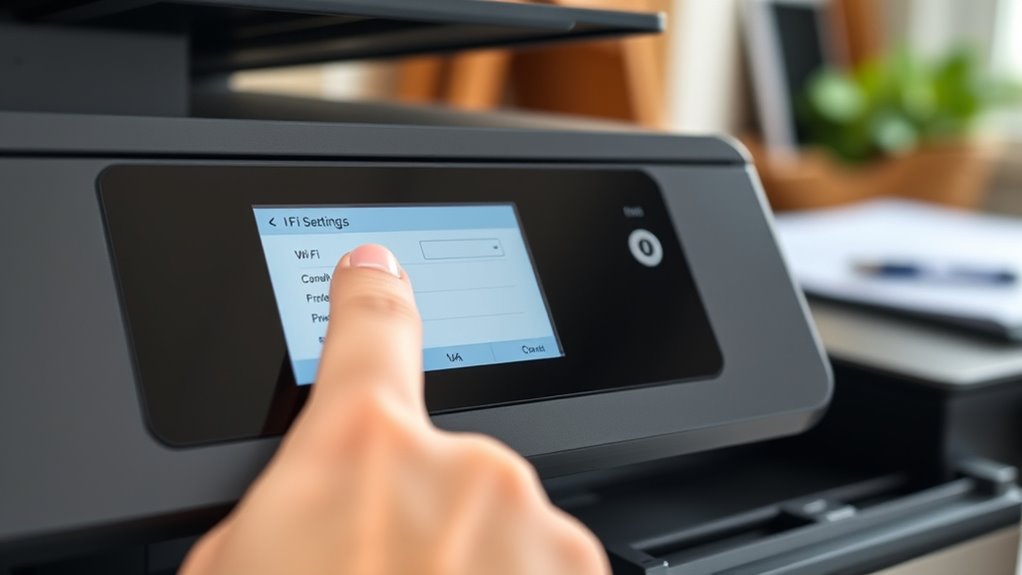 connect printer via wifi setup